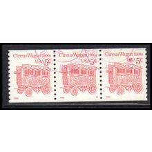 Used 2452D 5c Circus Wagon Very Fine PNC S2/3 PA2909
