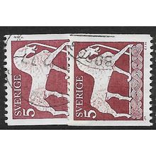 1973/1977 Michel 799x+799y - fine used (o) - normal and phosphor