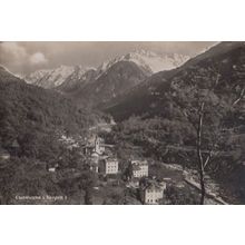 Switzerland Castasegna Swiss Bergell Real Photo Postcard
