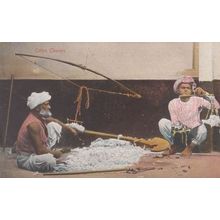 Indian Cotton Cleaners Antique Postcard