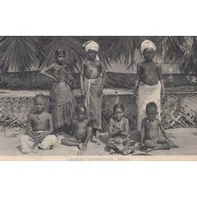 Indian Exposition Grande Exposition India Young People Postcard
