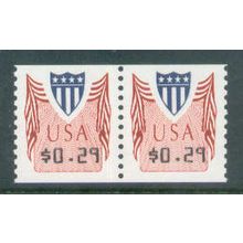CVP32 29c Shield Fine MNH Pair G0169