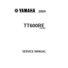 YAMAHA TT600RE SERVICE MANUAL 2004 MOTORCYCLE 382 PAGES IN ENGLISH