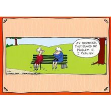 Enhancement - Humorous Tree Free Greeting Card - 14022