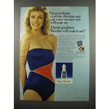 1983 Woolite Detergent Ad - My New Suit Will Soak Up