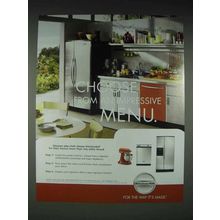 2004 KitchenAid Appliances Ad - Impressive Menu
