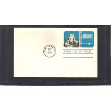 FDC UX60 6c Hospitals (No Cachet-U/A) CV41018