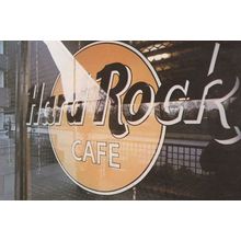 London Hard Rock Cafe Advertising Postcard