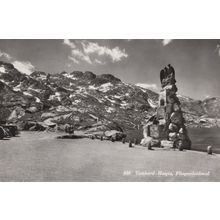 Gotthard Hospiz Hospice Switerland Real Photo Postcard