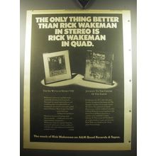 1974 Rick Wakeman Albums Advertisement - The Six Wives of Henry VIII