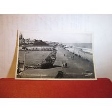 FLORAL HALL AND PROMENADE HORNSEA YORKSHIRE used postcard Walter Scott 1961 pm =