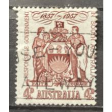 AUSTRALIA 1957 SG 0296 USED #2