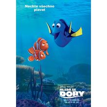 Finding Dory (2016)_10 Movie Film Poster Canvas iconic design
