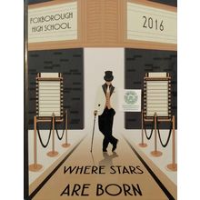 2016 FOXBOROUGH MASSACHUSETTS HIGH SCHOOL TRADITION YEARBOOK color photos