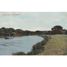 ED 473 NOTTINGHAM - COLWICK TREES . PRINTED POSTCARD