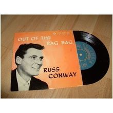 russ conway, out of the rag bag.7" 4 track ep.p/s. columbia,