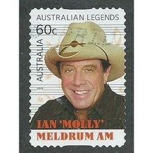 AUS 2013 60c (S/A) 'AUSTRALIAN LEGENDS-IAN MOLLY MELDRUM' FINE USED (EBID36-182)