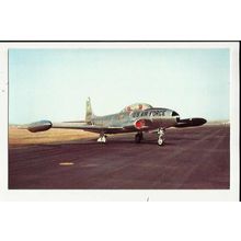Aviation LOCKHEED T-33A SHOOTING STAR Postcard by Mastercraft (37)