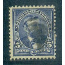 Used 281 5c Ulysses S. Grant Barely Clears M04879