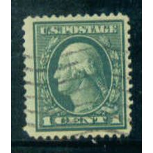 Used 405 1c George Washington Fine Plus A08375