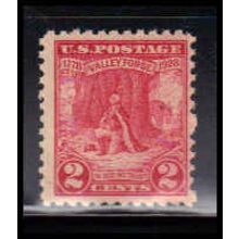 645 2c Valley Forge Barely Clears MNH O1433