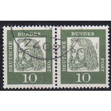 GERMANY BUND [1961] MiNr 0350 y 2er ( O/used )