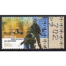 Australia 2007 50th Anniversary of the SAS 50c Used