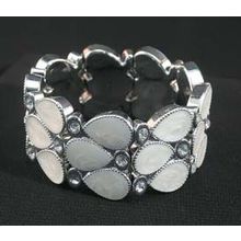 White Stretch Bracelet