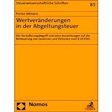 Wertveranderungen In Der Abgeltungsteuer