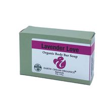 Organic Body Bar Soap, Lavender Love 3 pack[ 4 oz x 3 ]