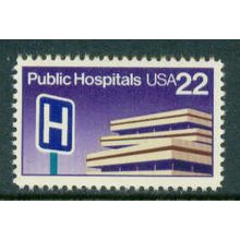 2210 22c Public Hospitals Fine MNH MA2056