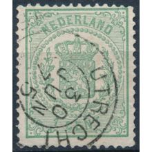 National Arms: 1c - Netherlands 1869 - FH - MiNr 15B