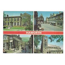 HAWORTH, Yorkshire used postcard c.1980s =