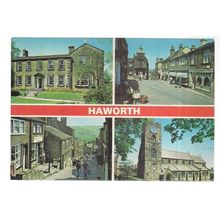 HAWORTH, Yorkshire used postcard c.1980s