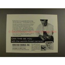 1960 Rollei Camera Ad - You With the World's Finest!