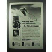 1960 Rollei Rolleiflex Camera Ad - Hard-to-Get Pictures