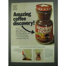 1974 Maxwell House Coffee Ad - Amazing Discovery