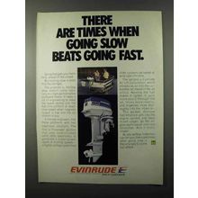 1979 Evinrude 35 Outboard Motor Ad - Slow Beats Fast