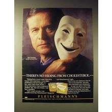 1989 Fleischmann's Margarine Ad - There's no hiding from cholesterol