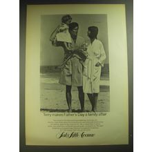 1974 Saks Fifth Avenue Cotton Terry Kimonos Ad - Makes Father's Day
