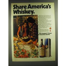 1974 Seagram's 7 Crown Whiskey Ad - Share America's Whiskey