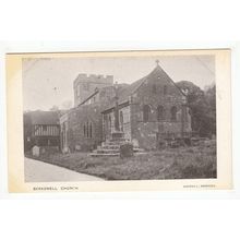 Berkswell Church Postcard Warwickshire Publisher Sidwell Meriden