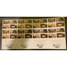 4920, Hudson River Press Sheet of Four Panes of 20 Stamps - Stuart Katz