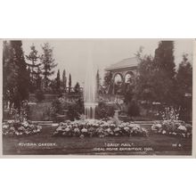Riviera Garden Daily Mail Home Exhibition 1925 Old RPC Postcard