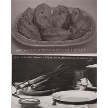 Onions Cornwall Dialect Old Food RPC Postcard & Bonus
