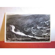 RAPIDS FROM THE YAT ROCK, SYMONDS YAT used postcard RP 1968 pm =