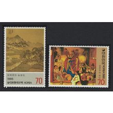 Korea Rep. Paintings Modern Art 2v 1985 MNH SG#1680-1681