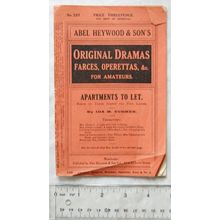 Vintage: Apartments to Let, Farce in three scenes for 5 ladies