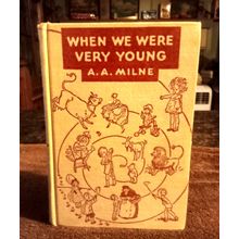 Children's Book When We Were Very Young 1946 By A. A. Milne Great Condition