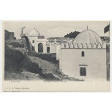MOROCCO Tangier Moorish Saint's House early 20th C. RPPC V B Cumbo 18